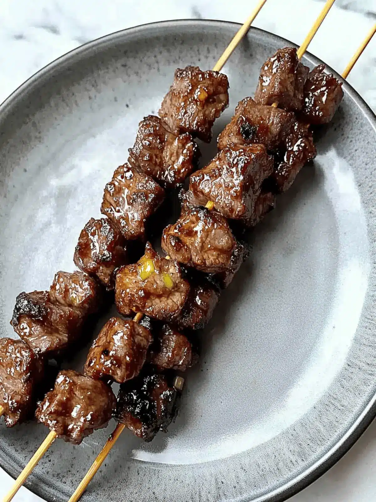 Savory Chinese Beef on a Stick: Easy Skewers to Savor at Home 2 Chinese Beef On A Stick