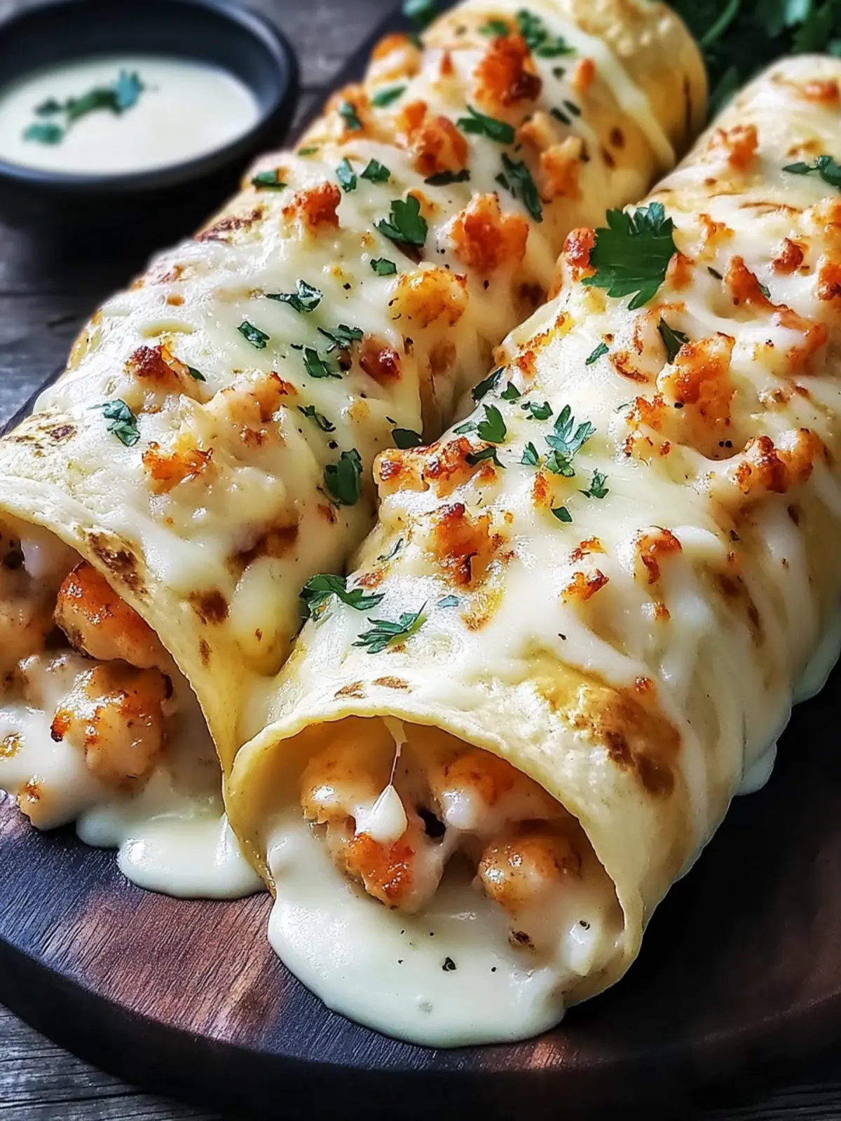 Irresistible Cheesy Seafood Tortilla Bombs You'll Crave 2 Cheesy Seafood Tortilla Bombs