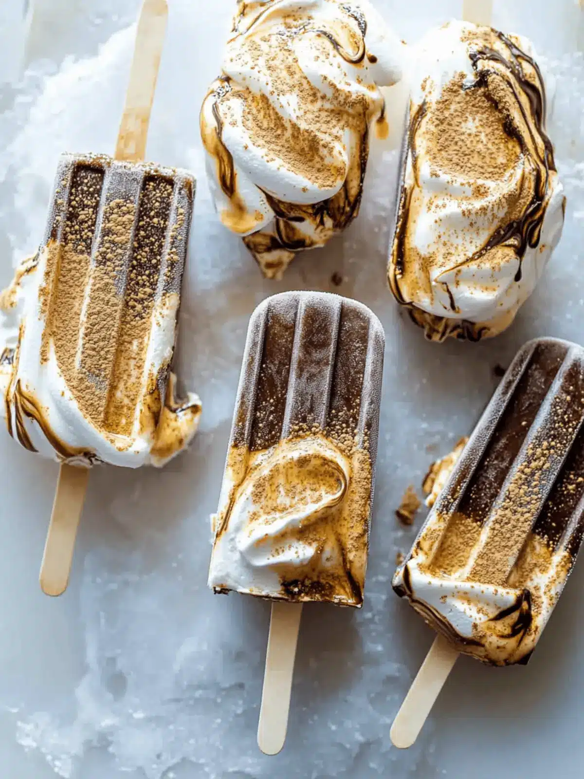 S mores Fudgsicles: Irresistible Summer Treats You ll Love 3 S mores Fudgsicles