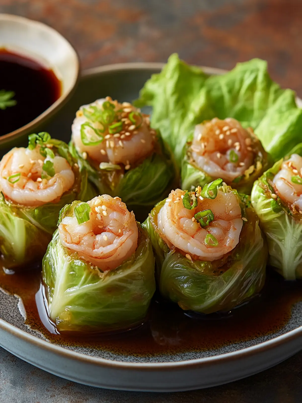 Delicious Shrimp & Ginger Stuffed Cabbage Rolls to Savor 4 Shrimp & Ginger Stuffed Cabbage Rolls