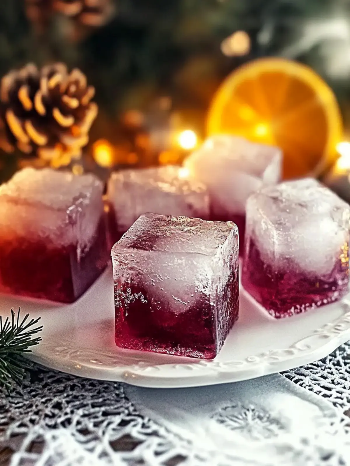 Chill Out with Festive Christmas Ice Cubes for Holiday Cheer 2 Christmas Ice Cubes