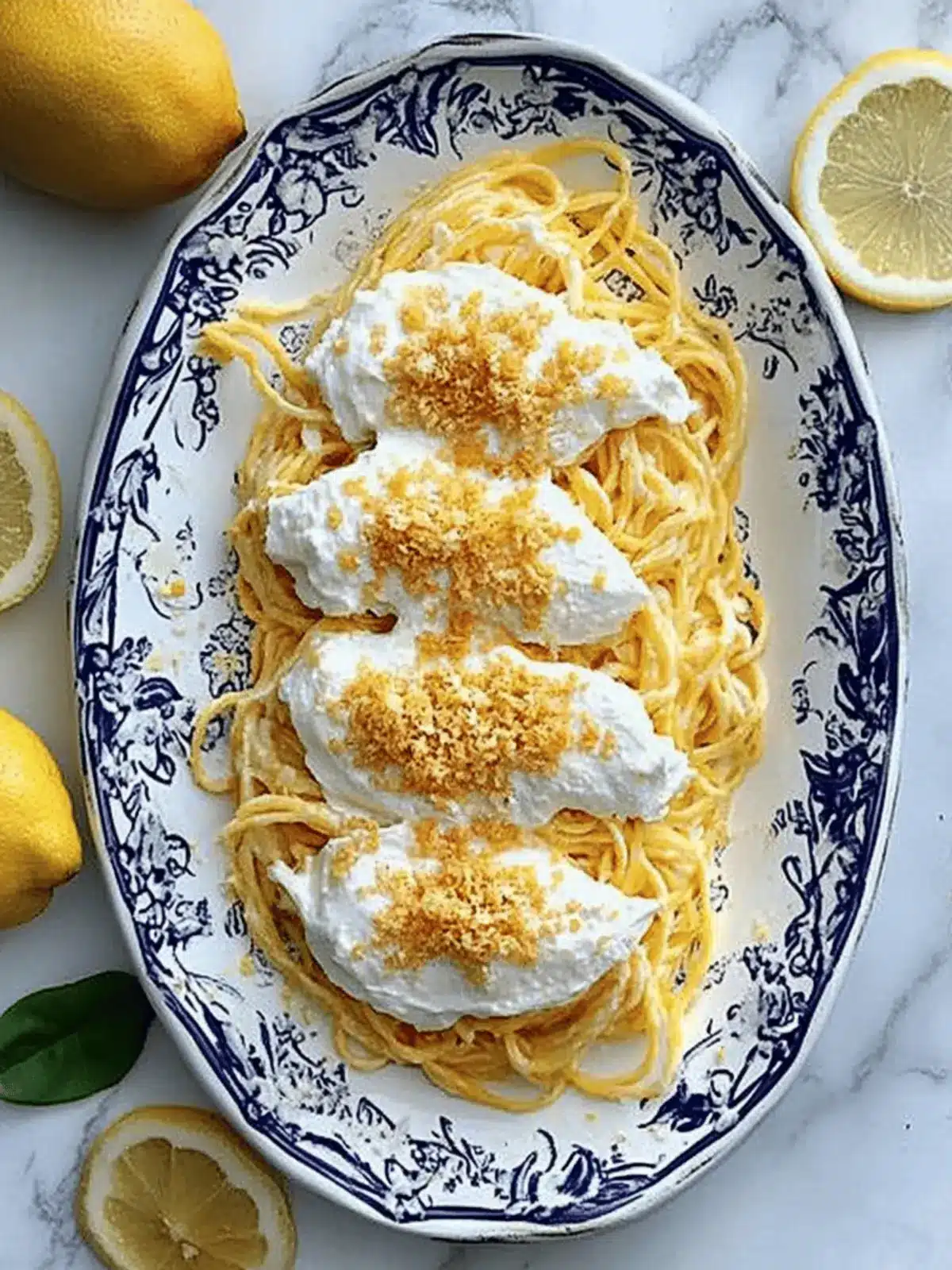 Zesty Trenette al Limone with Stracciatella & Crunchy Breadcrumbs 2 Trenette al Limone with Stracciatella & Breadcrumbs