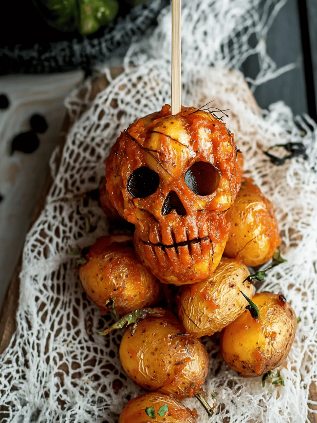 Spooky Halloween Skull Potatoes: A Fun Twist on Snacks 2 Spooky Halloween Skull Potatoes