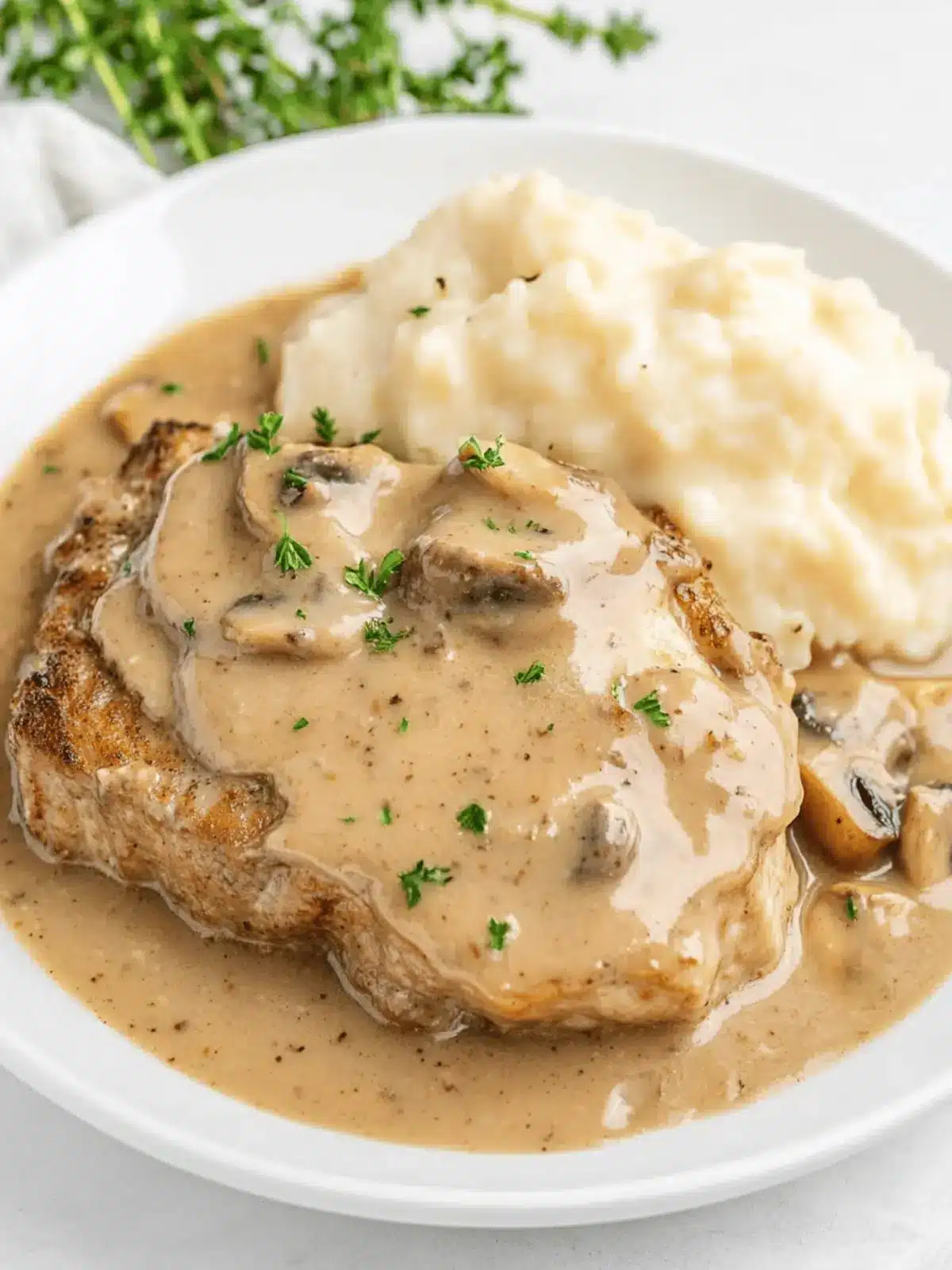 Savory Crock Pot Cream of Mushroom Pork Chops Delight 2 Crock Pot Cream of Mushroom Pork Chops