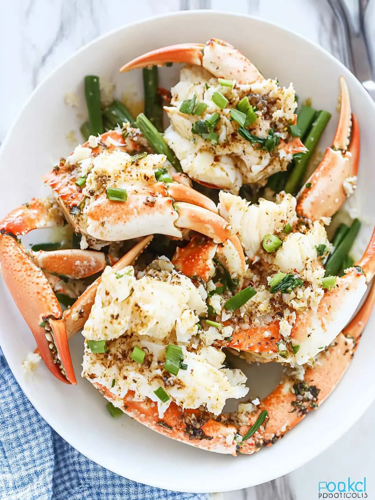 Savor the Flavor: Ginger and Scallion Crab Delight 2 Ginger and Scallion Crab