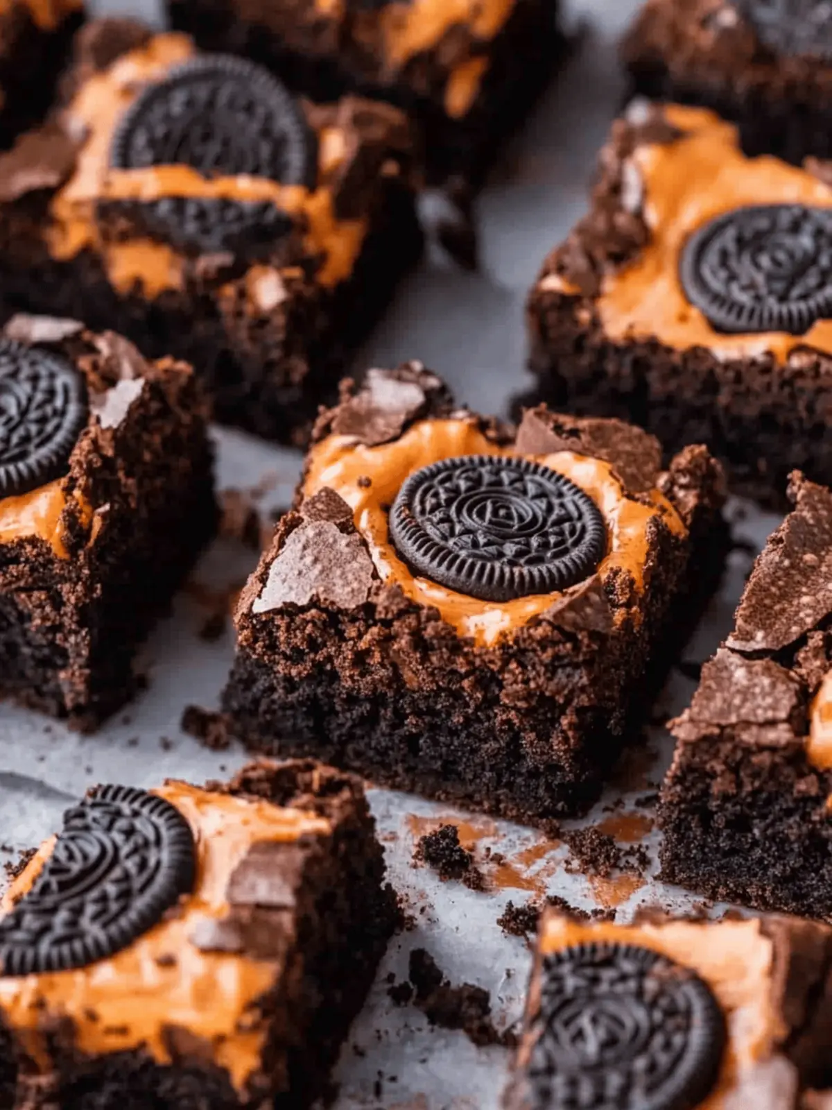 Halloween Oreo Brownies that Will Enchant Your Guests 2 Halloween Oreo Brownies