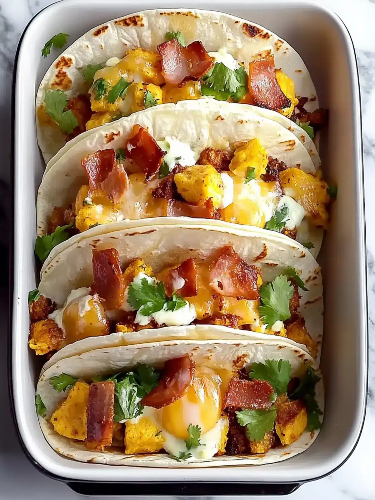 Delicious Baked Breakfast Tacos for a Taste of Home 3 Baked Breakfast Tacos