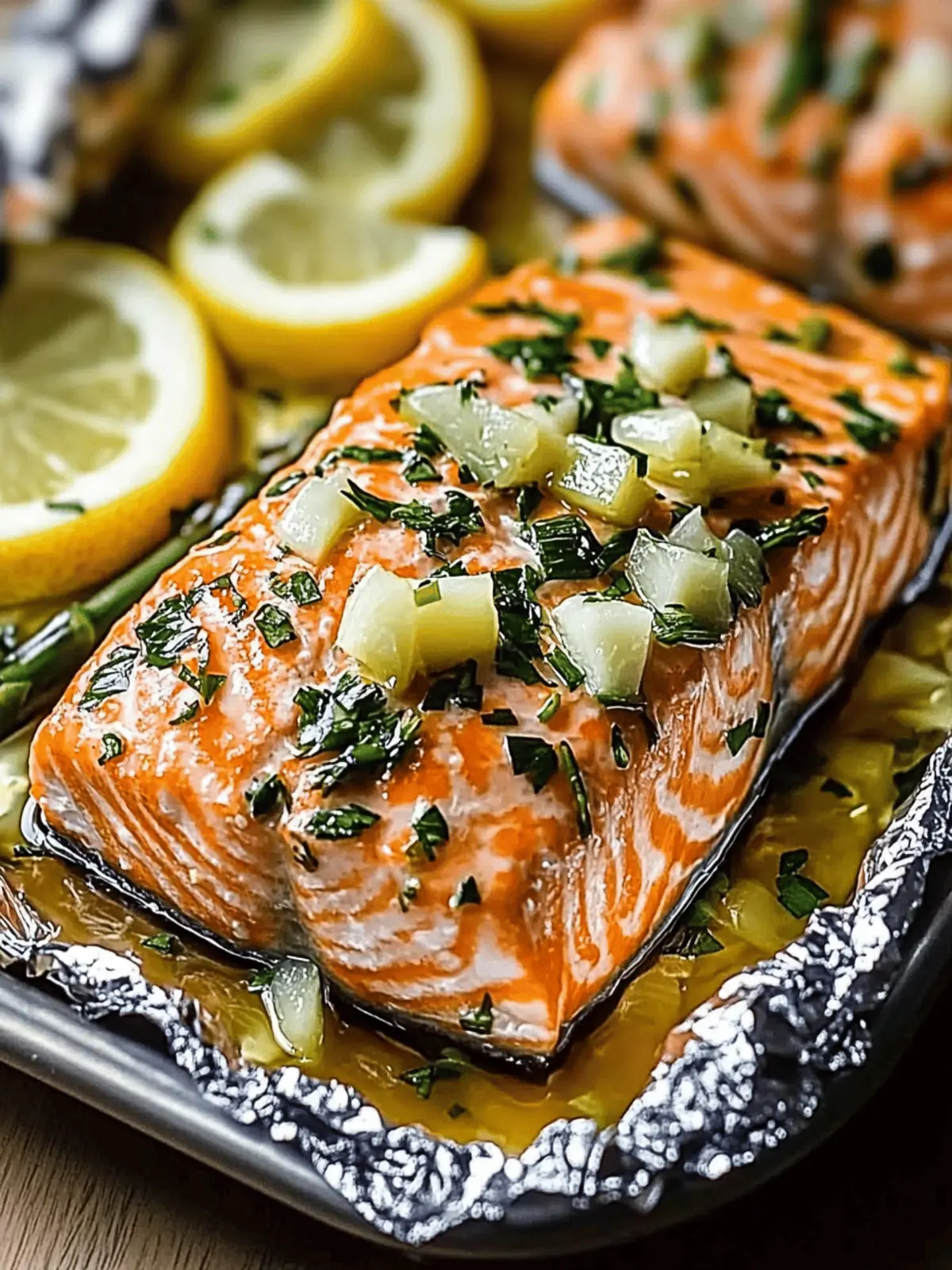 Baked Salmon in Foil with Asparagus for a Quick, Zesty Meal 9 Baked Salmon in Foil