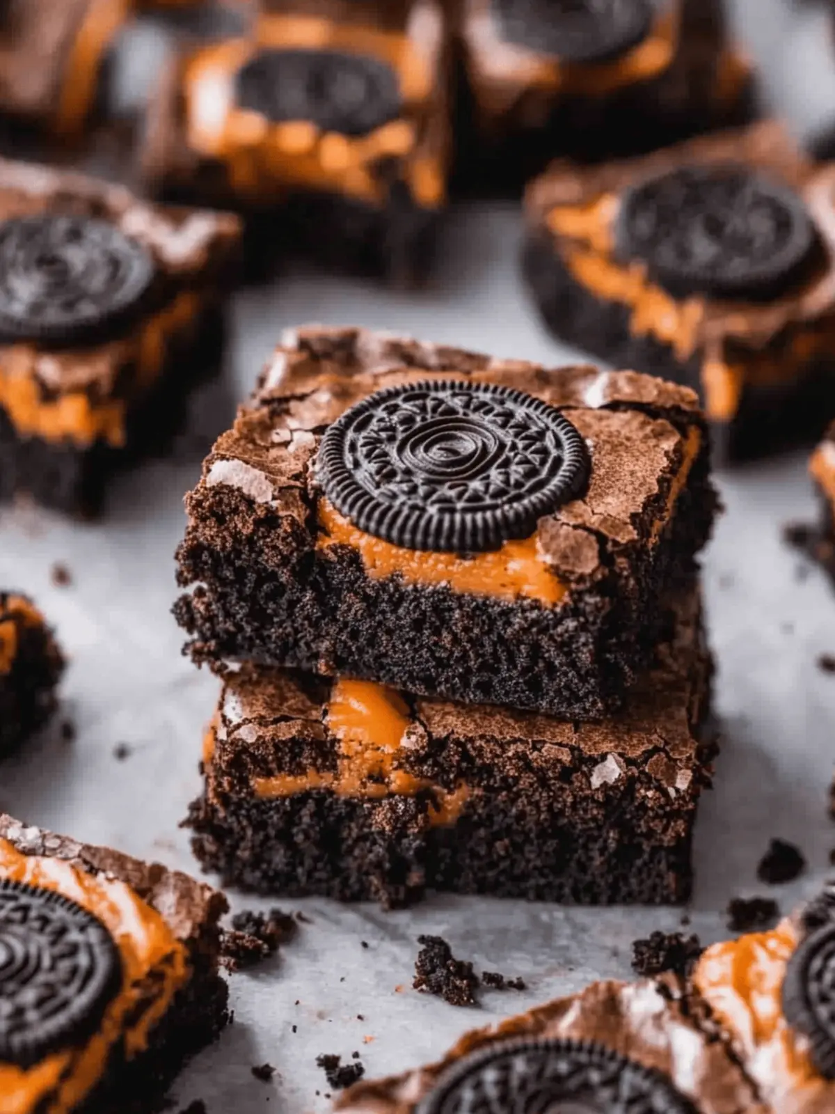 Halloween Oreo Brownies that Will Enchant Your Guests 4 Halloween Oreo Brownies