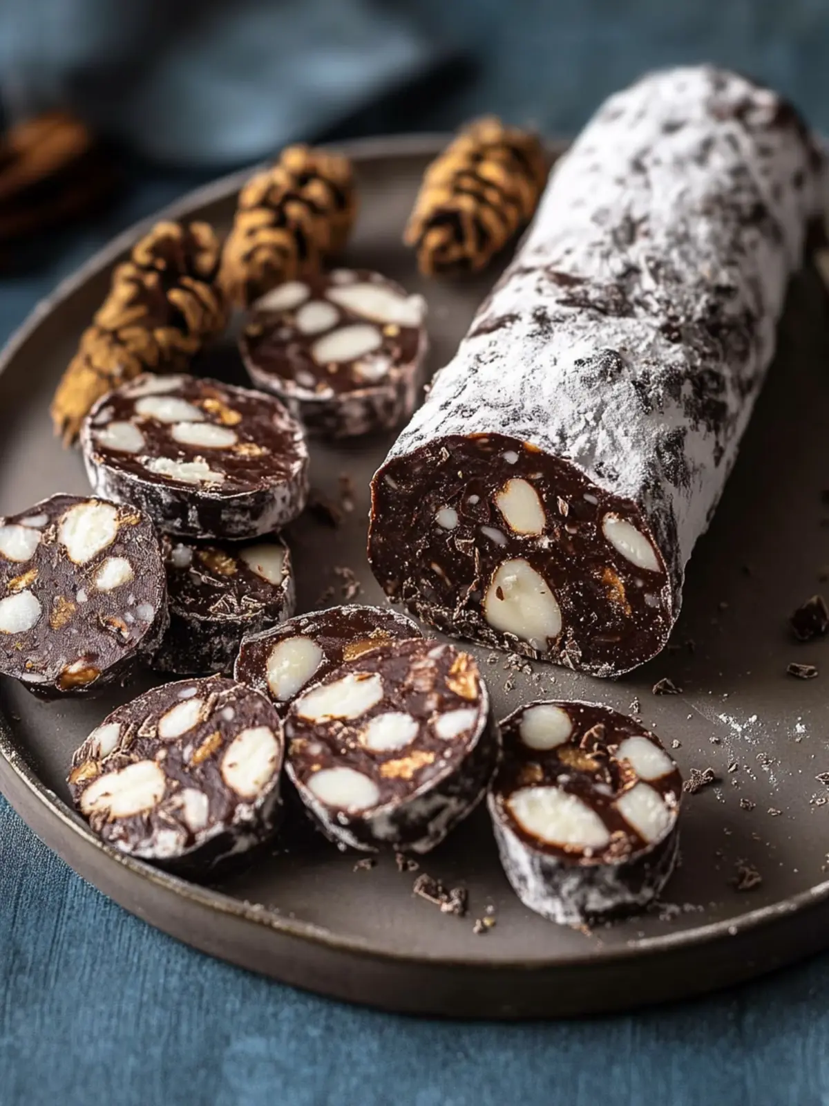 Deliciously Easy Chocolate Salami: Sweet Surprise Awaits 2 Chocolate Salami