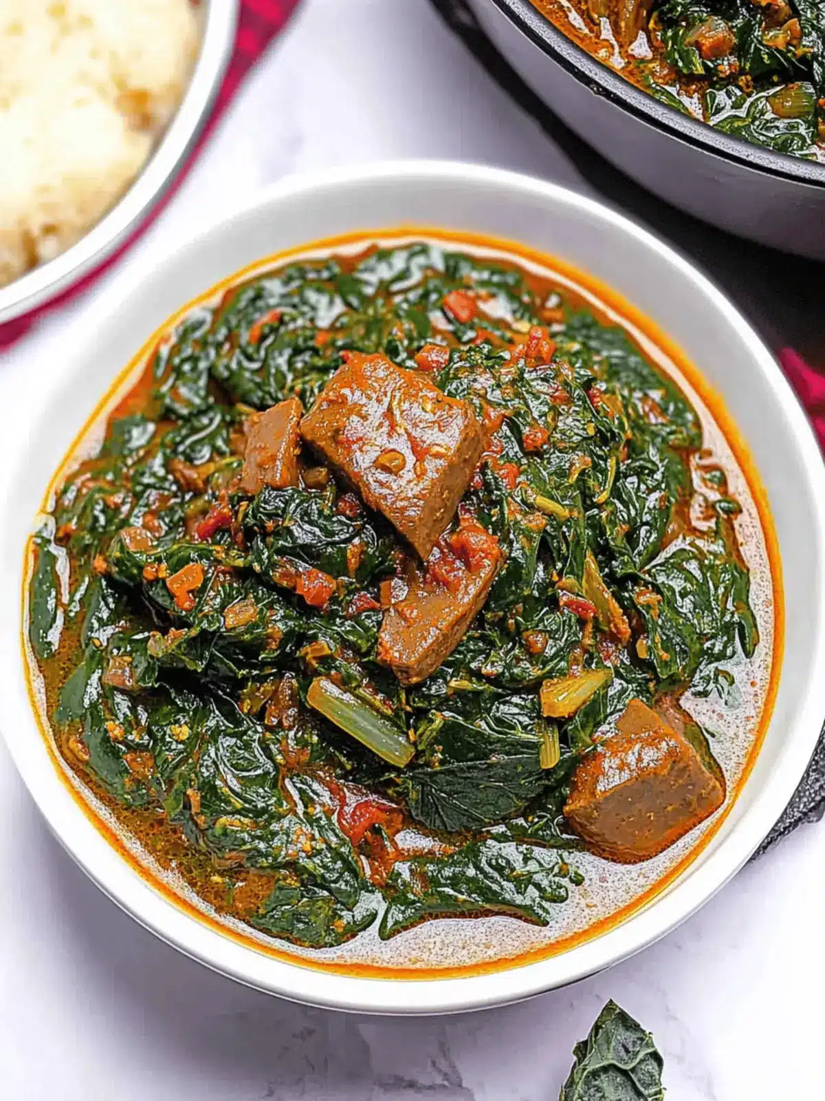 Delicious Nigerian Spinach Stew That'll Spice Up Dinner 3 Nigerian Spinach Stew