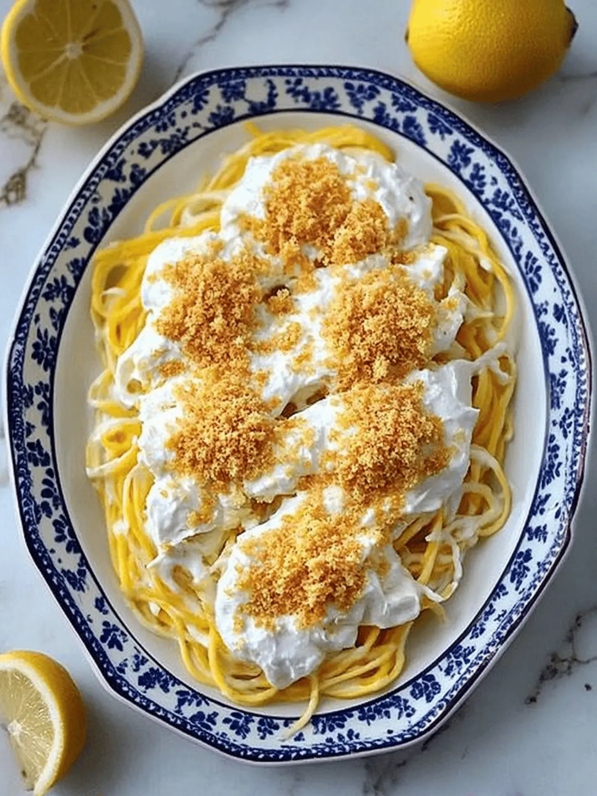 Zesty Trenette al Limone with Stracciatella & Crunchy Breadcrumbs 4 Trenette al Limone with Stracciatella & Breadcrumbs