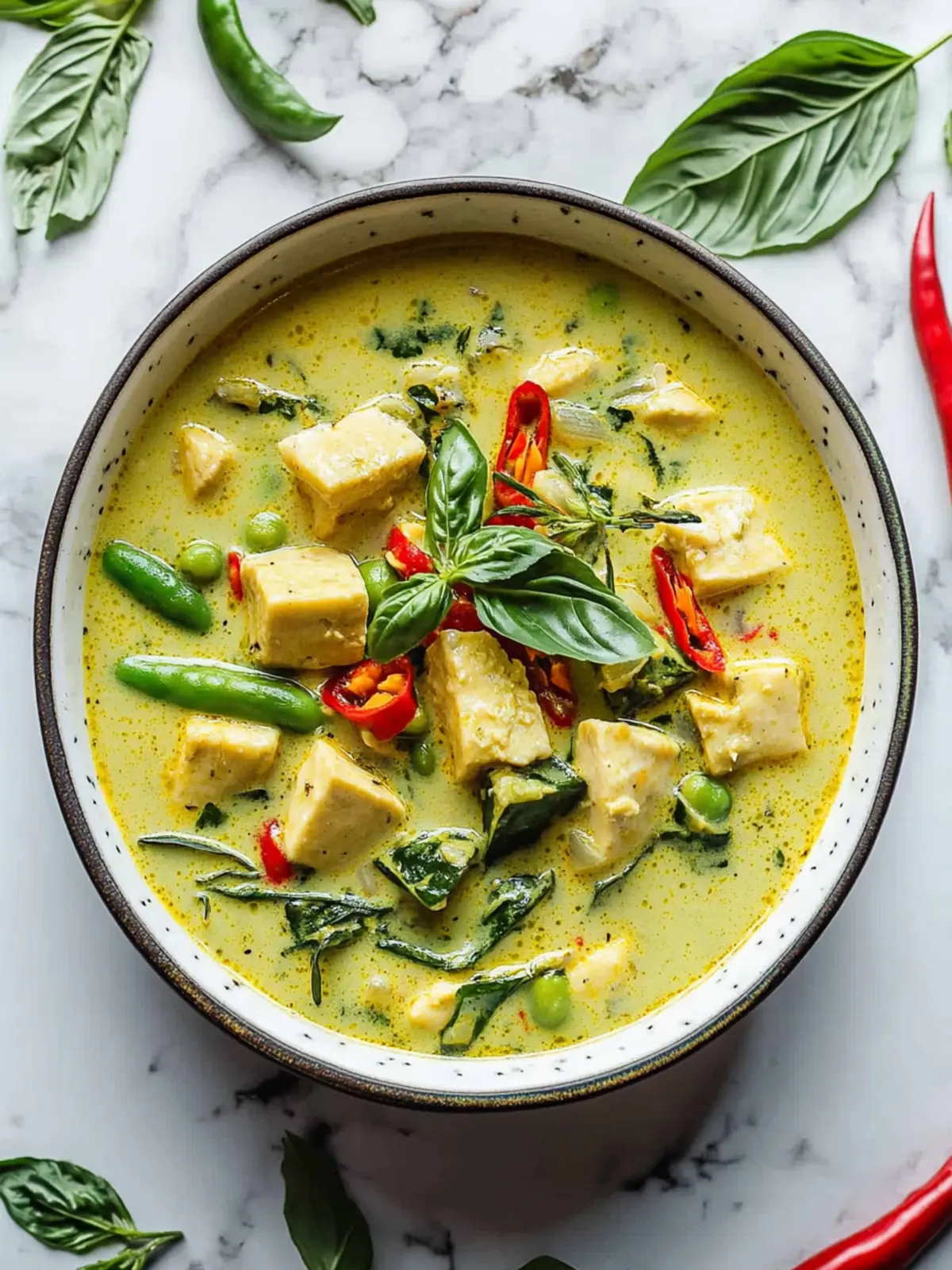 Delicious Vegetarian Thai Green Curry in Just 30 Minutes 4 Vegetarian Thai Green Curry