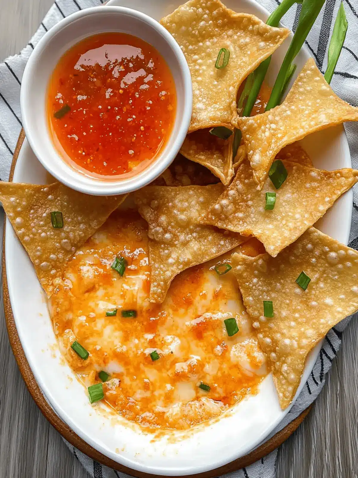 Crab Rangoon Dip Wonton Chips: Your New Favorite Party Snack 3 Crab Rangoon Dip Wonton Chips