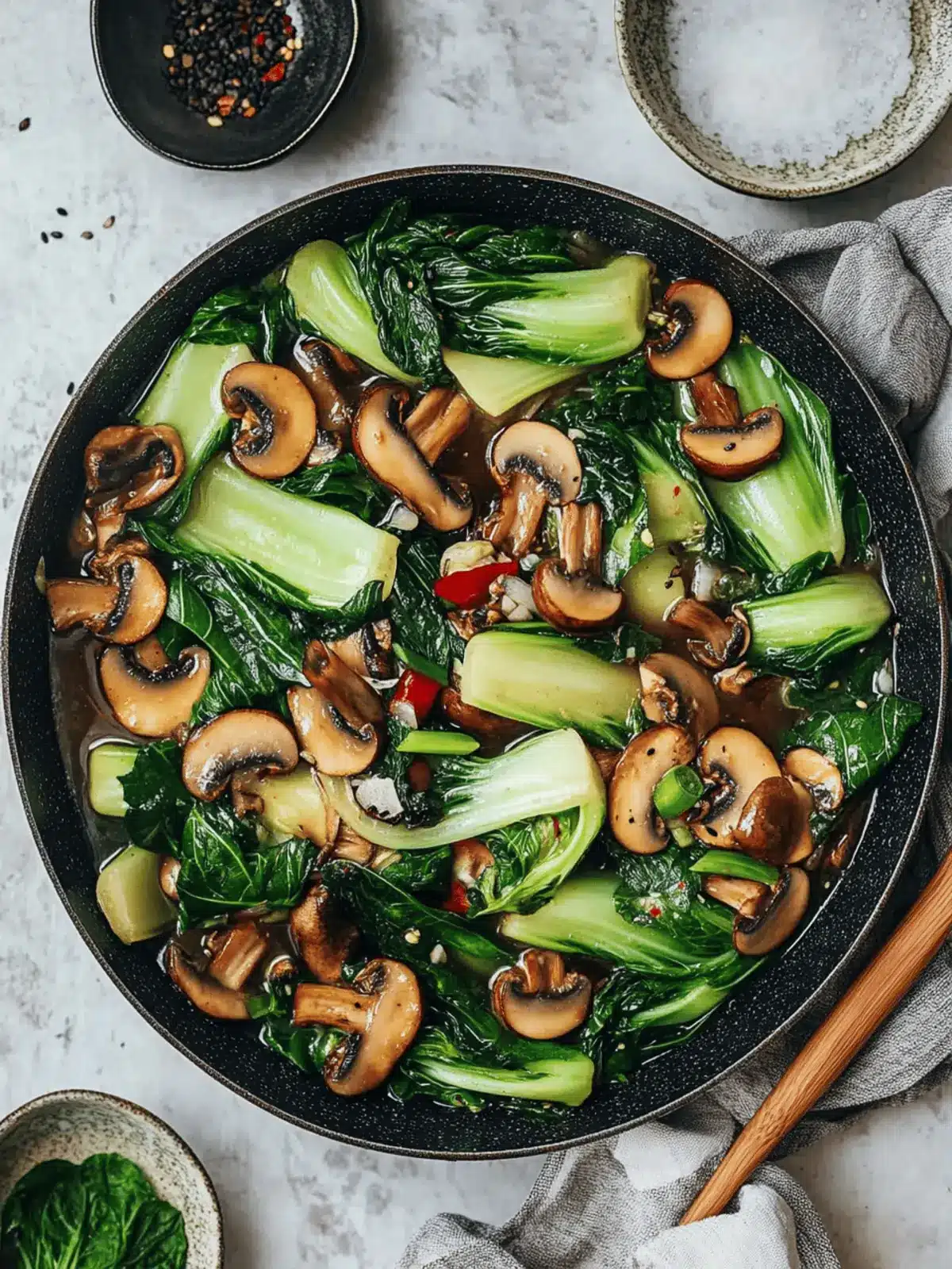Delicious Bok Choy and Mushroom Stir Fry Ready in 20 Minutes 2 Bok Choy and Mushroom Stir Fry