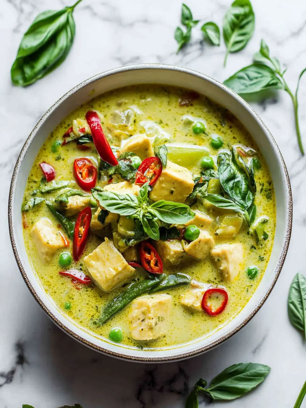 Delicious Vegetarian Thai Green Curry in Just 30 Minutes 3 Vegetarian Thai Green Curry