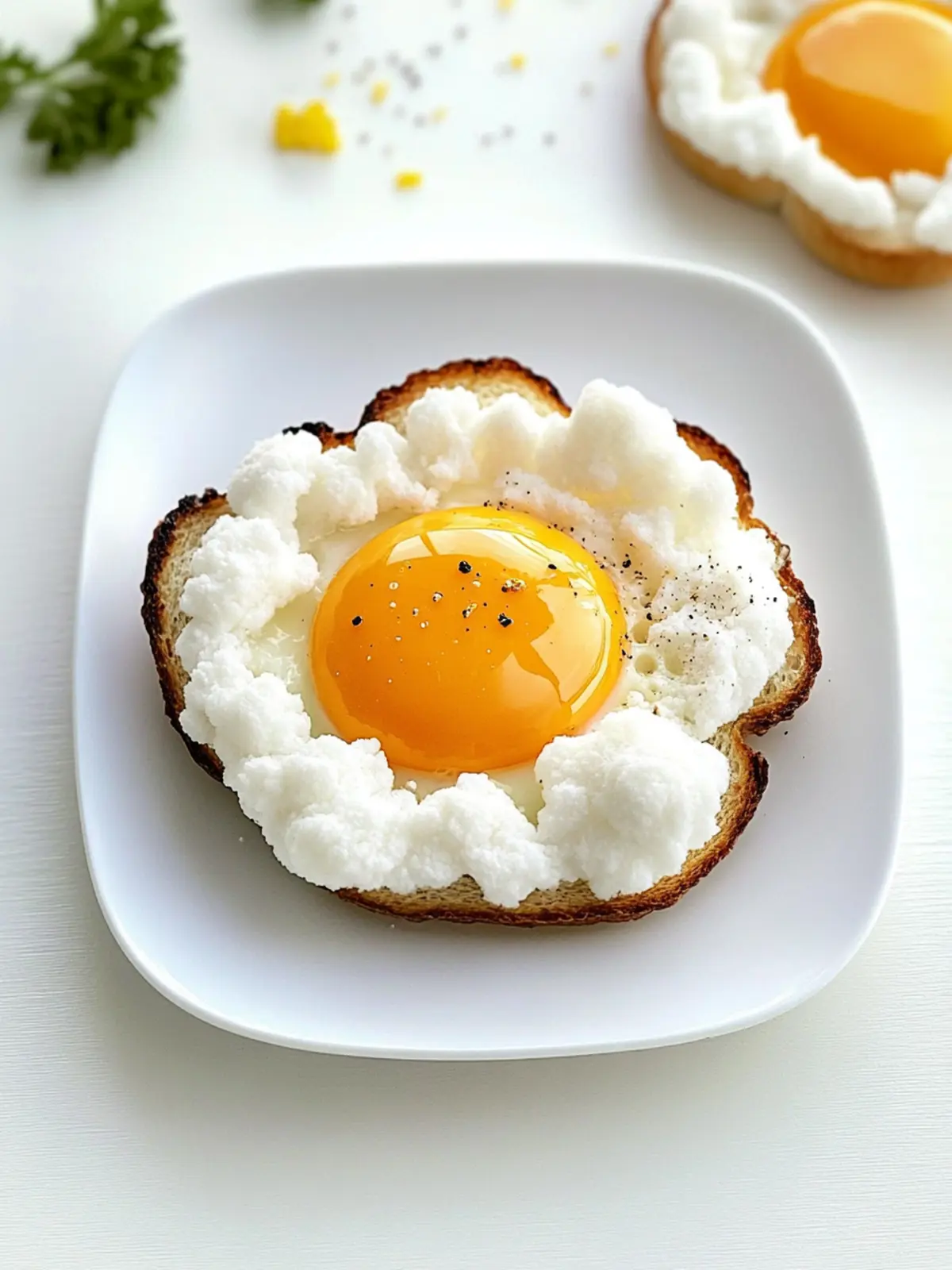 Fluffy Cloud Eggs: A Light and Cheesy Breakfast Dream 3 Cloud Eggs
