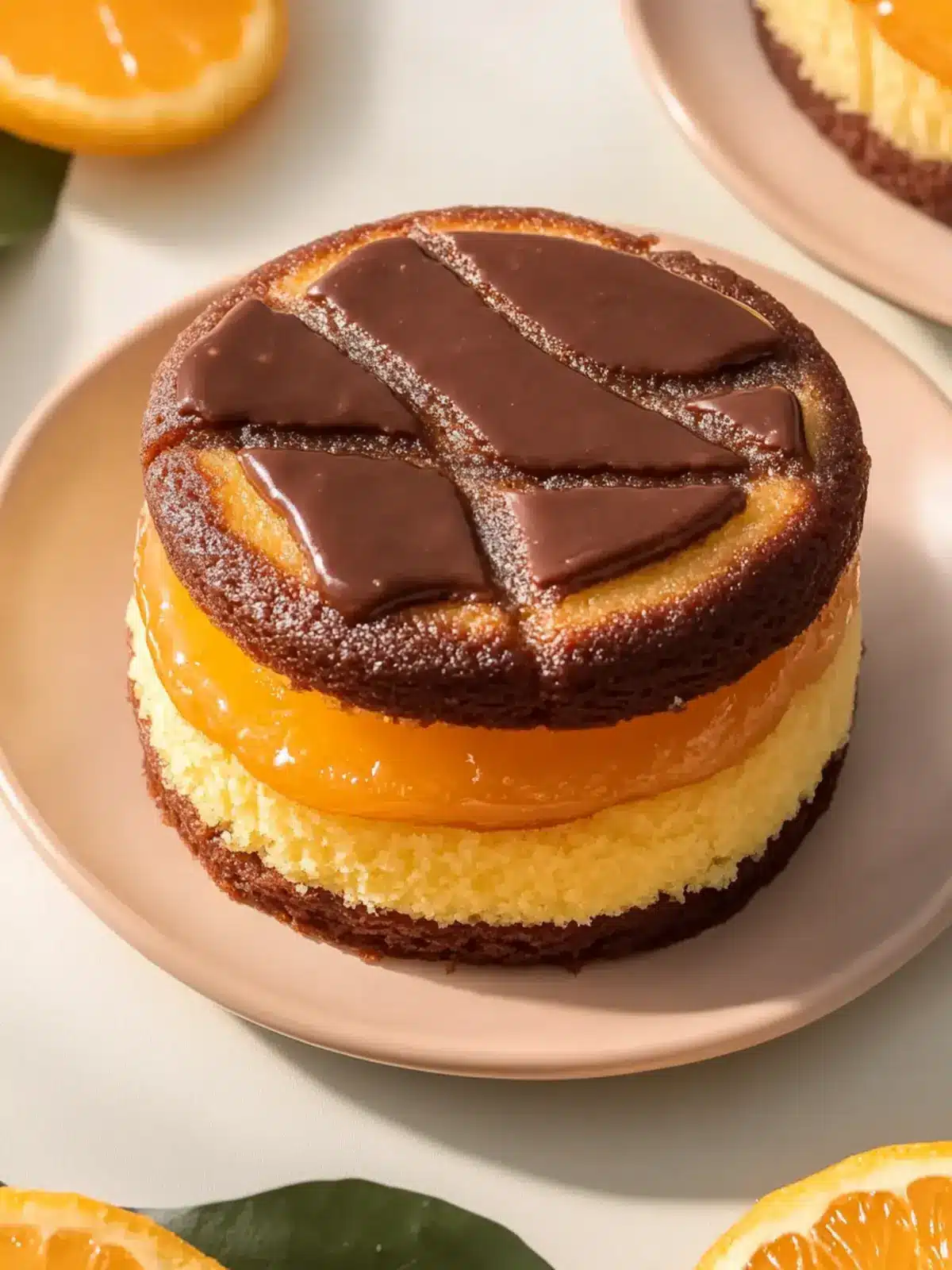 Decadent Jaffa Cakes Cake: A Twist on Your Favorite Treat 3 Jaffa Cakes