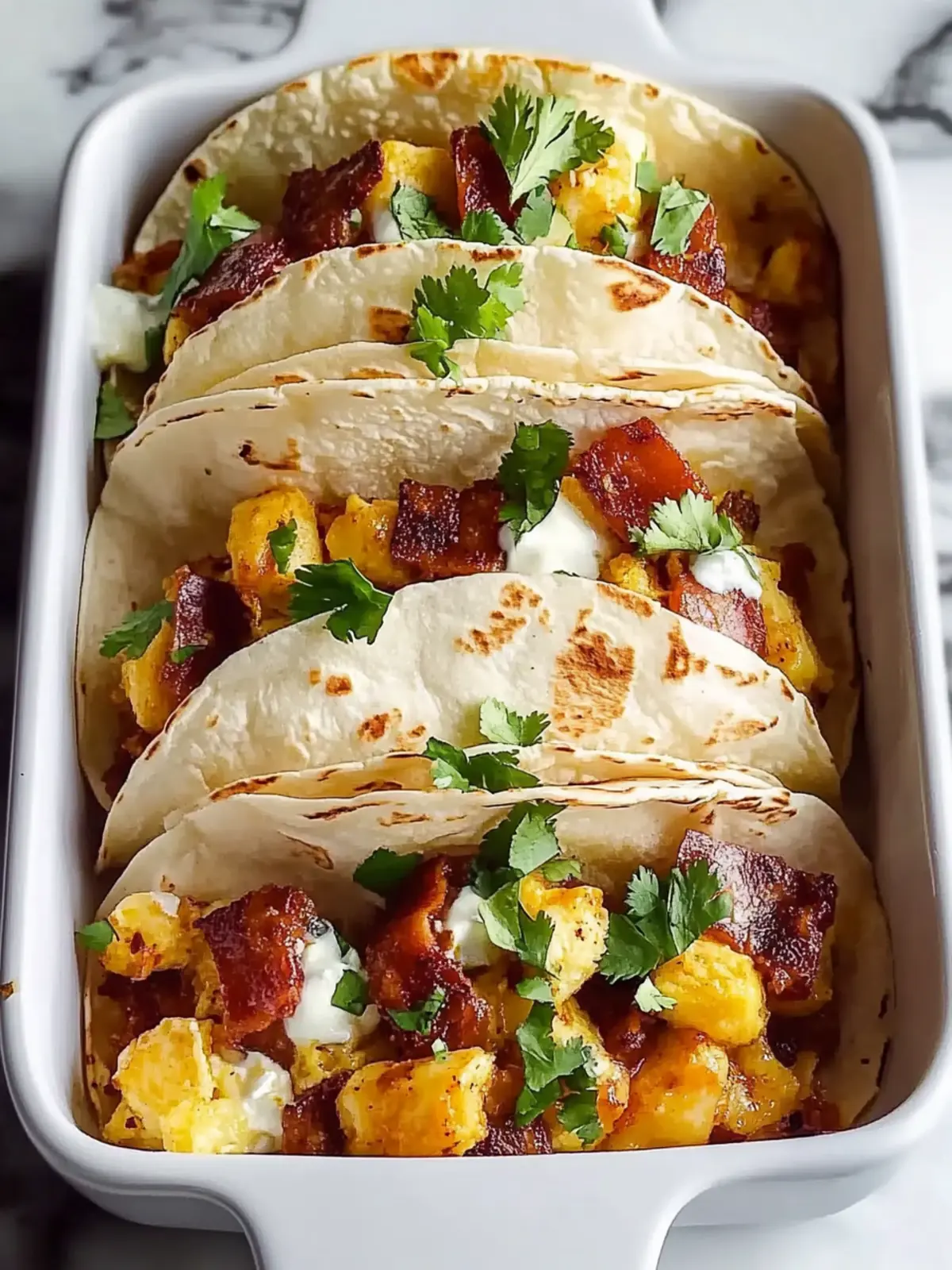 Delicious Baked Breakfast Tacos for a Taste of Home 2 Baked Breakfast Tacos