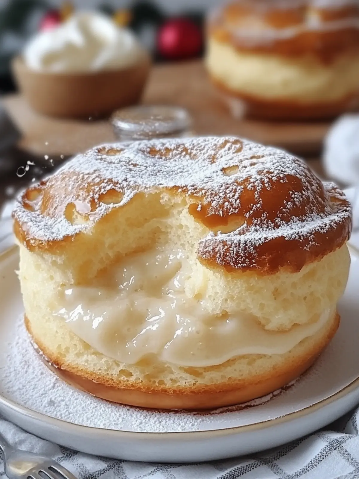 Decadent Fluffy French Vanilla Souffl for Dessert Lovers 2 Fluffy French Vanilla Souffl