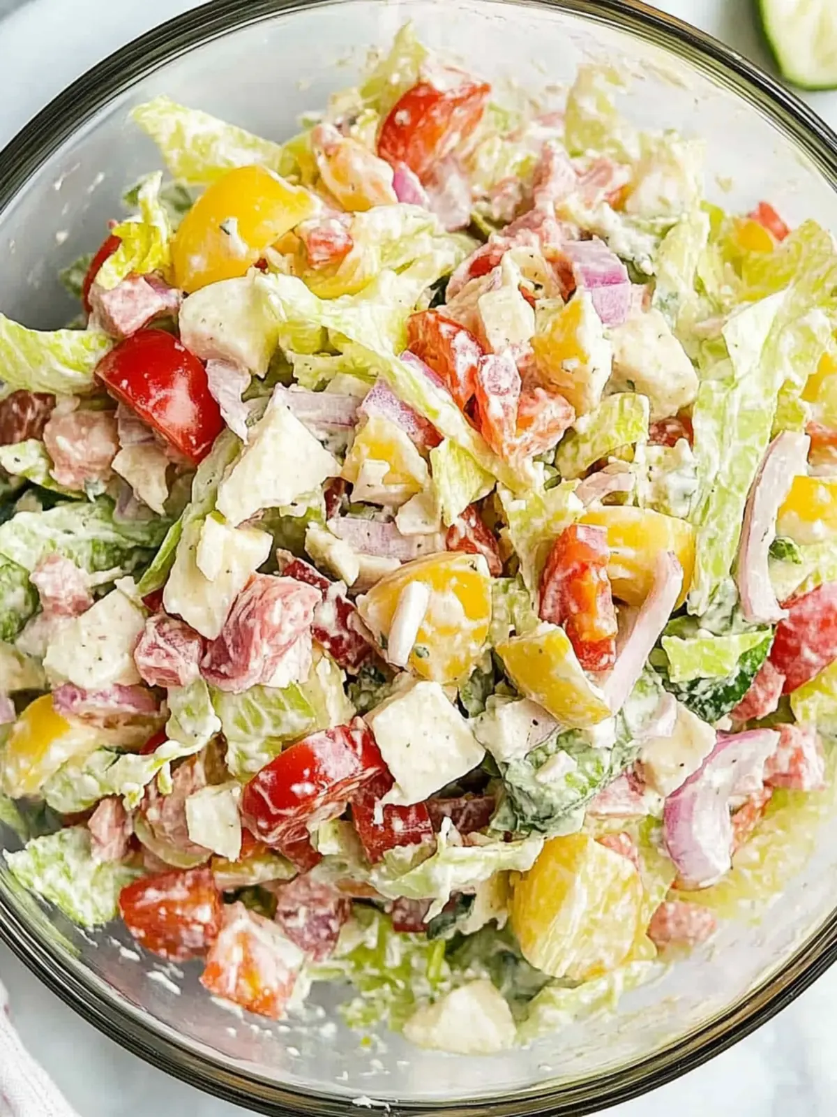 Italian Grinder Salad: A Flavor-Packed Twist on Freshness 3 Italian Grinder Salad
