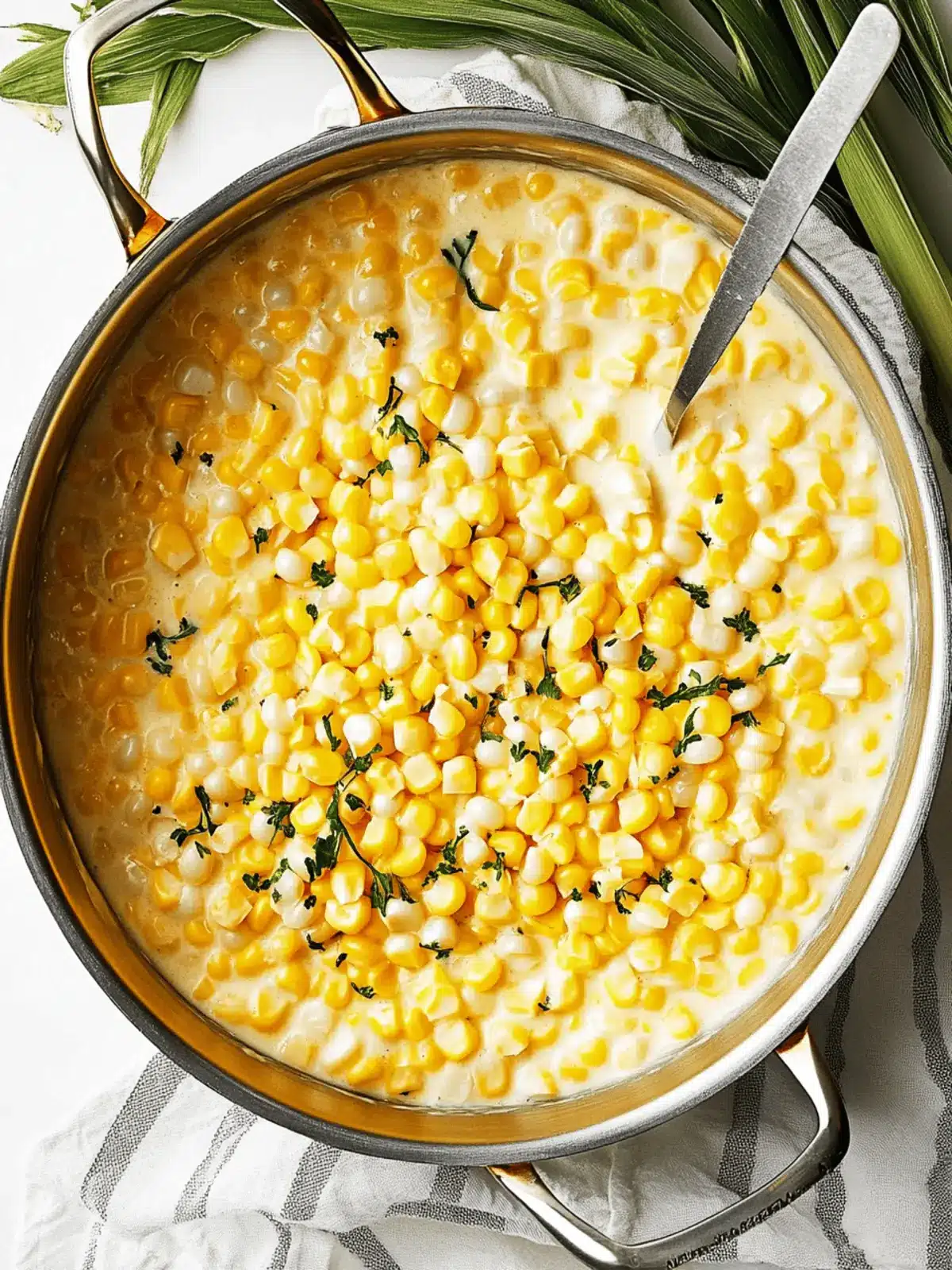 Creamed Corn Bliss: The Ultimate Comfort Side Dish Recipe 2 Creamed Corn