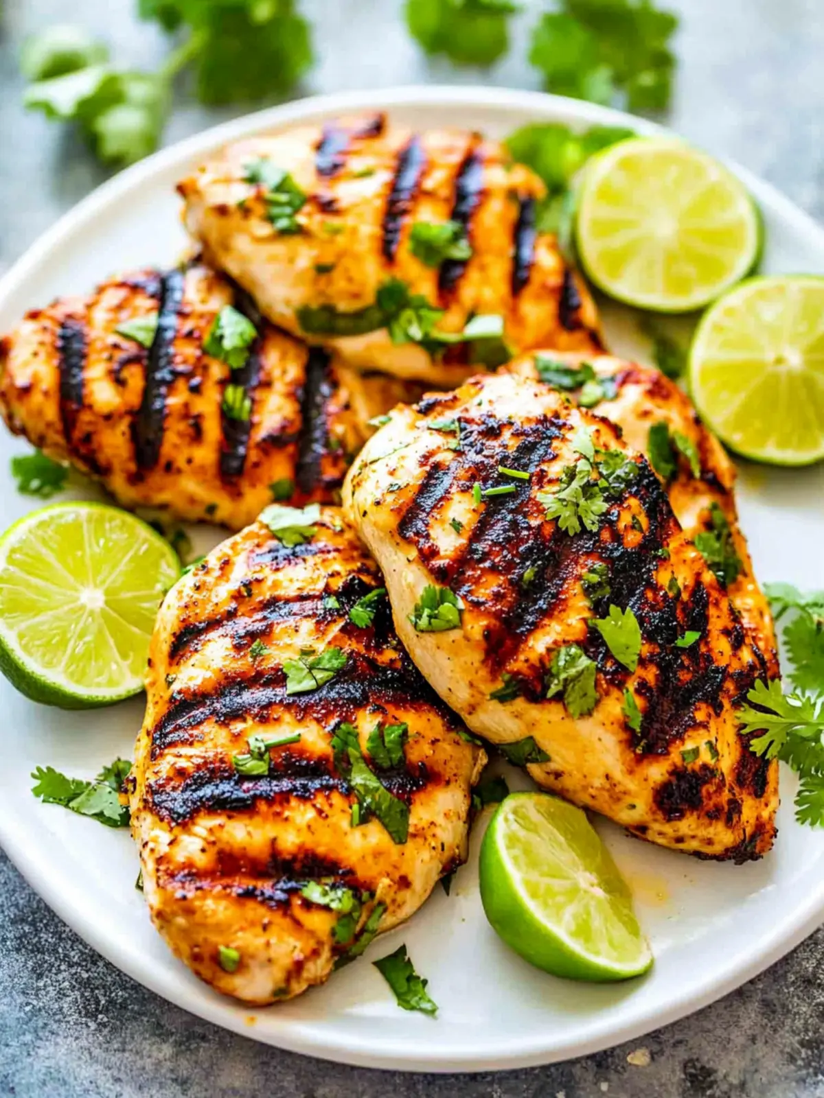 Zesty Grilled Lime Cilantro Chicken for Flavor Lovers 4 Grilled Lime Cilantro Chicken