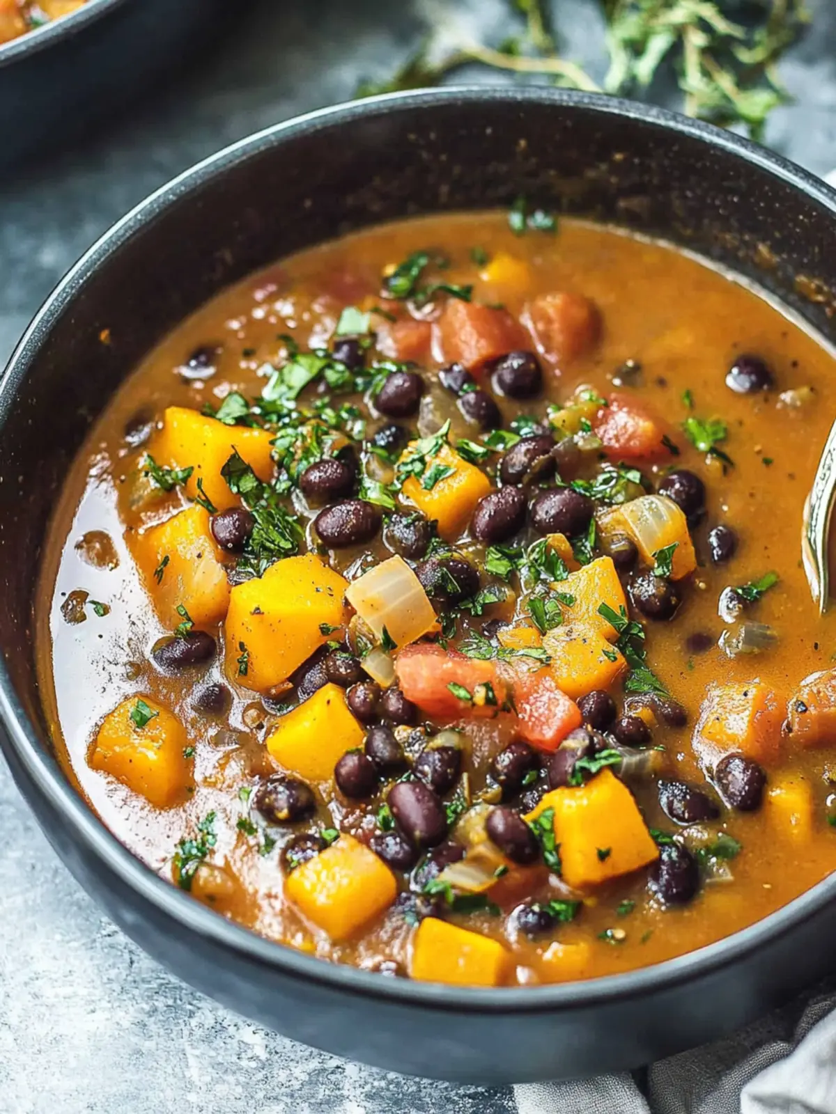 Delicious Black Bean Butternut Squash Stew for Cozy Nights 3 Black Bean Butternut Squash Stew