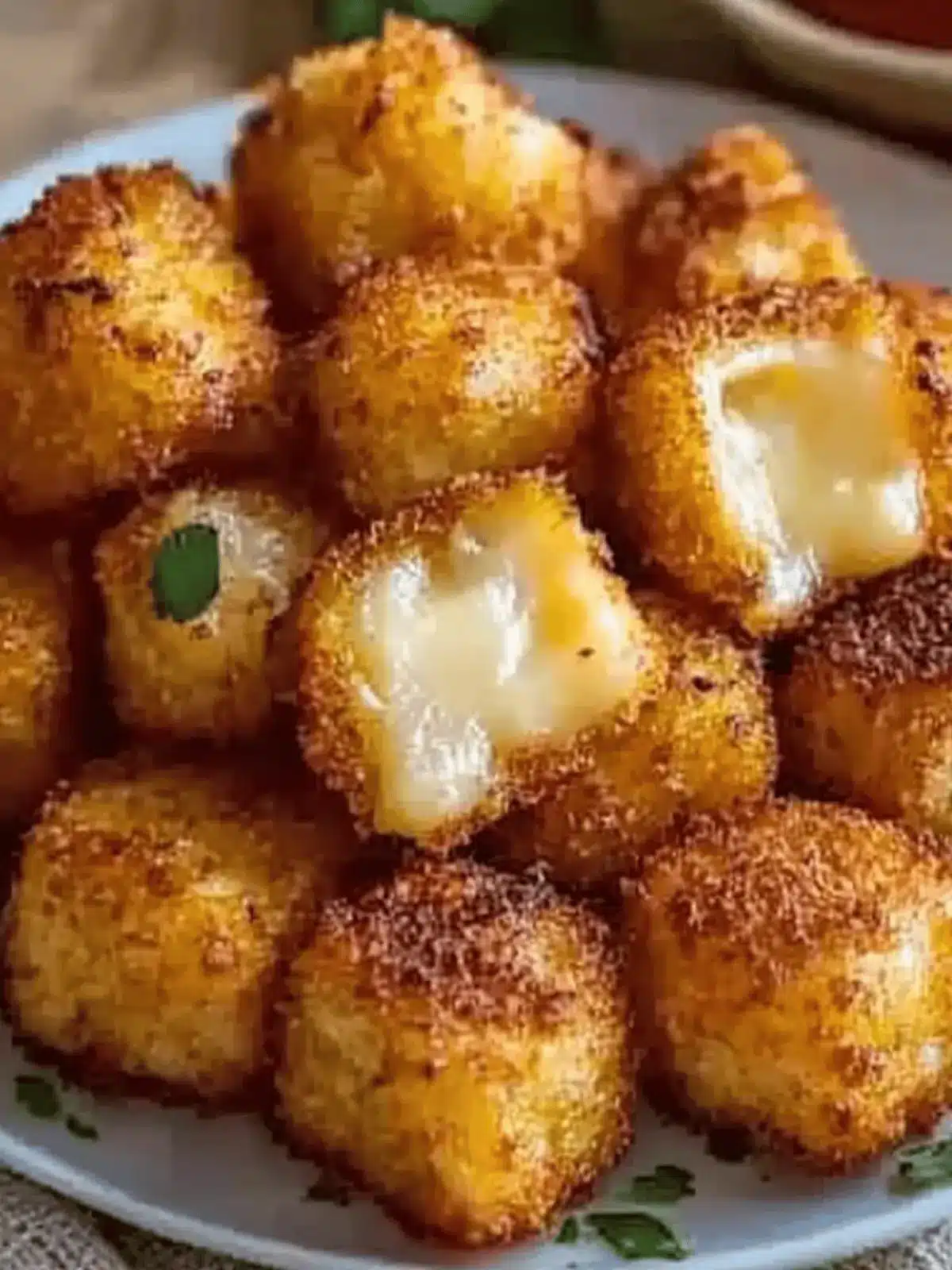 Irresistible Fried Cheese Bites Crunchy, Gooey Perfection 4 Fried Cheese Bites