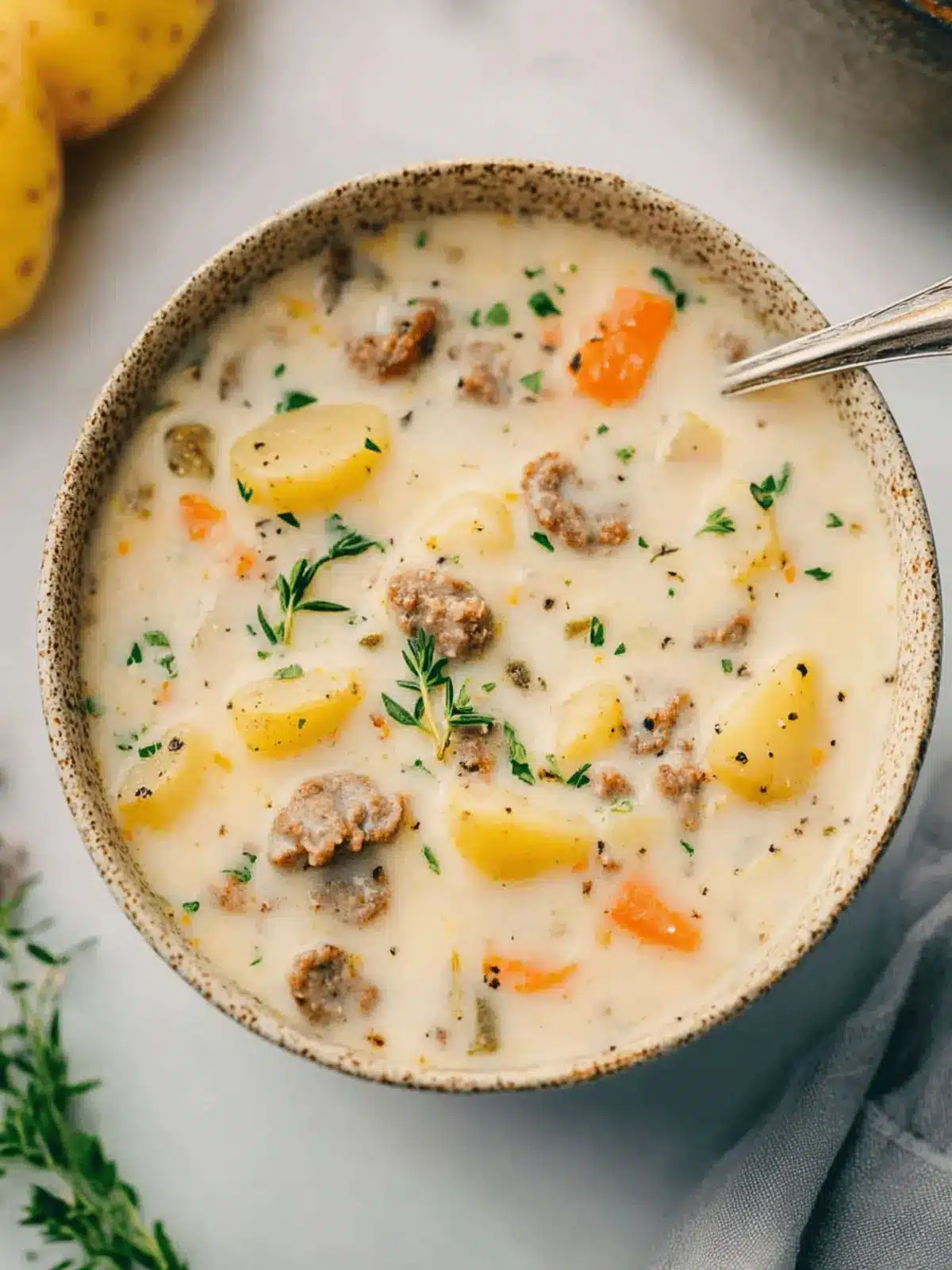 Hearty Sausage Potato Soup for Ultimate Comfort and Flavor 3 Sausage Potato Soup