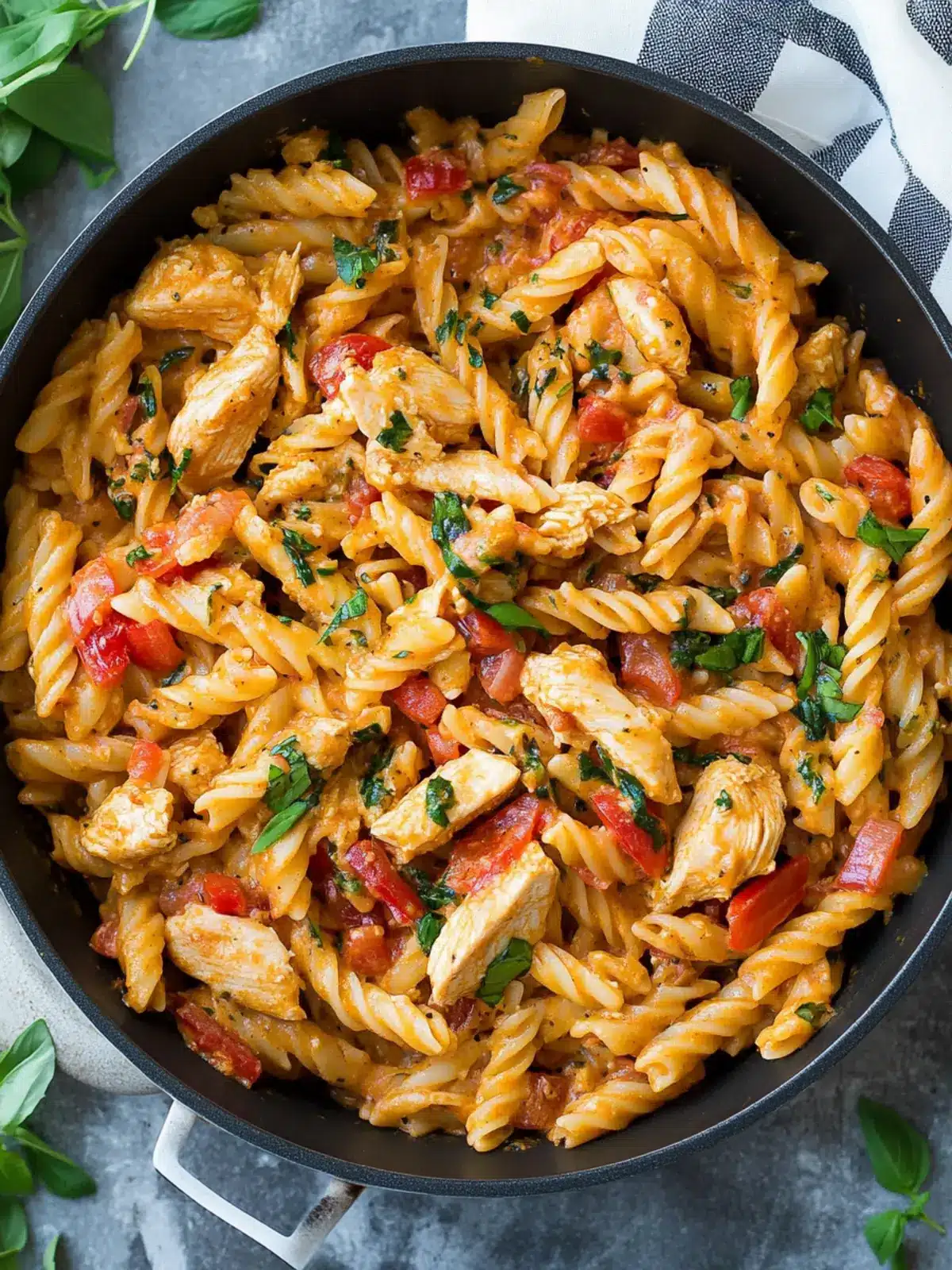 One Pot Cajun Chicken Pasta: A Flavorful Family Delight 3 One Pot Cajun Chicken Pasta