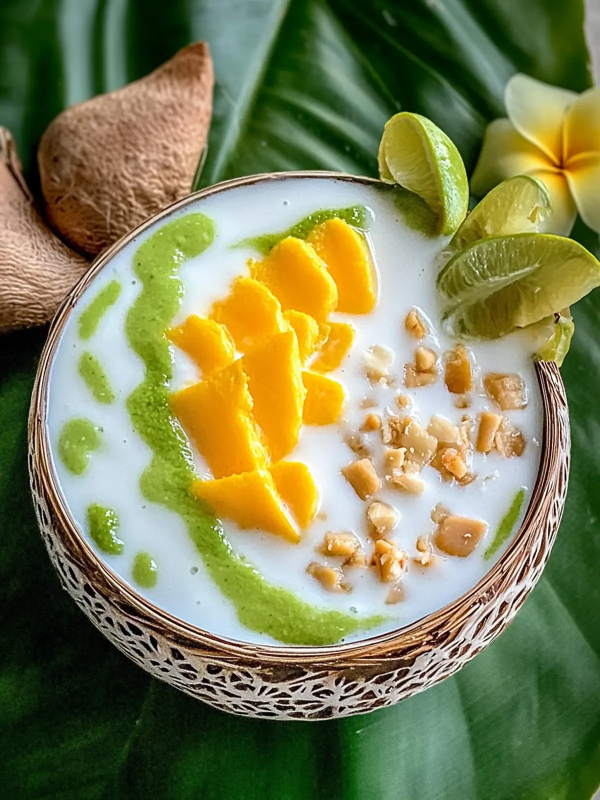 Thai Lod Chong Dessert: A Colorful Delight to Sweeten Your Day 3 Thai Lod Chong Dessert