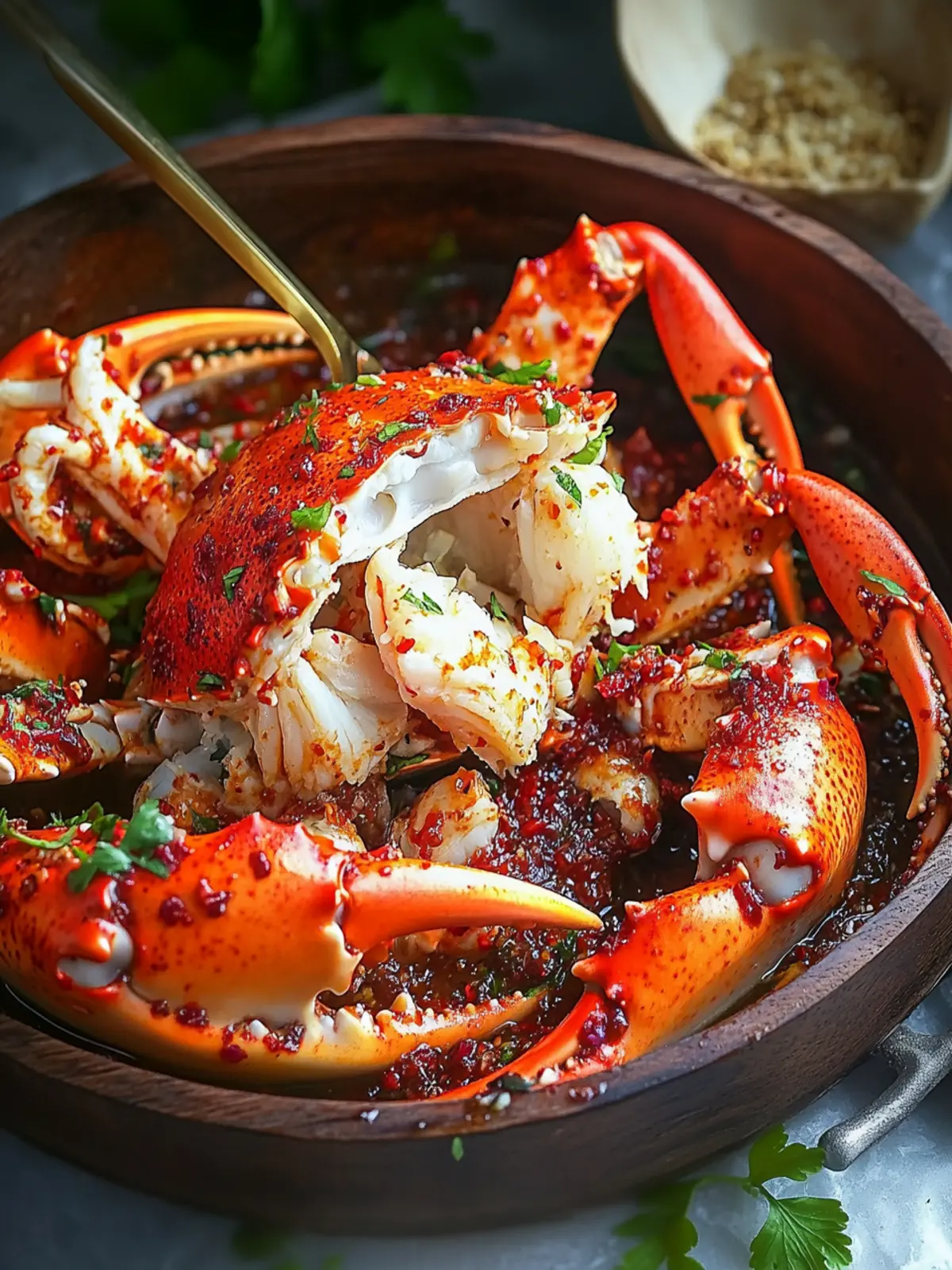 Spicy Raw Marinated Crab That Will Revamp Your Dinner Parties 2 Spicy Raw Marinated Crab