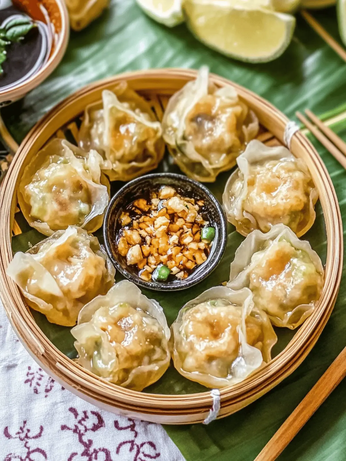 Delicious Kanom Jeeb: Make Savory Thai Dumplings at Home 2 Kanom Jeeb