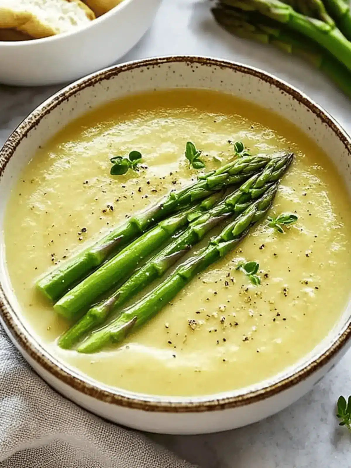 Creamy Asparagus Soup That'll Brighten Your Day 3 Asparagus Soup