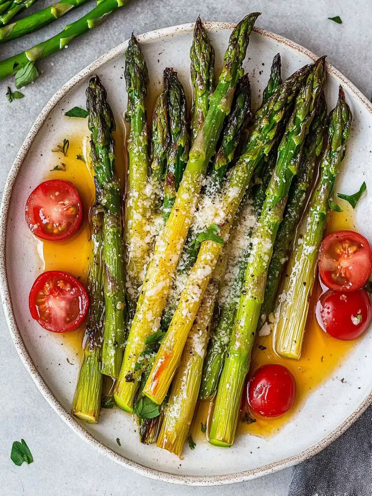 Roasted Asparagus With Parmesan: A Flavorful Twist on Side Dishes 2 Roasted Asparagus With Parmesan