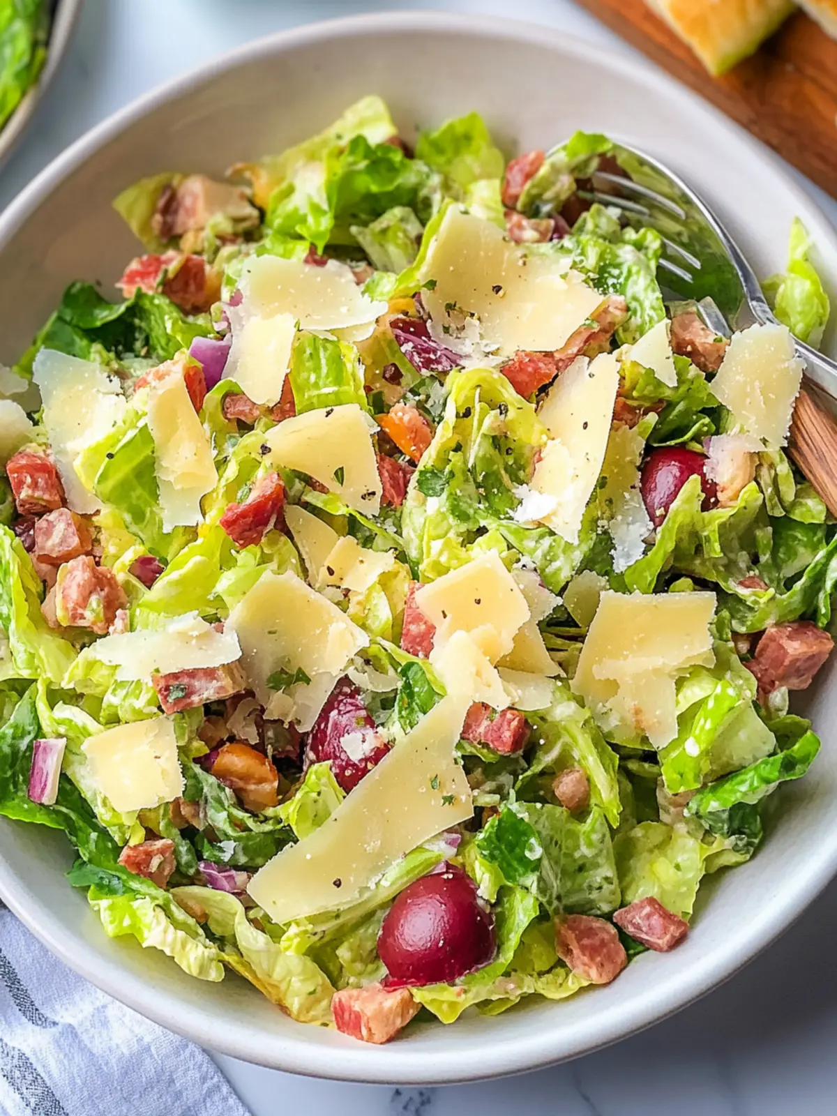 Delicious La Scala Chopped Salad for Fresh, Homemade Joy 3 La Scala Chopped Salad
