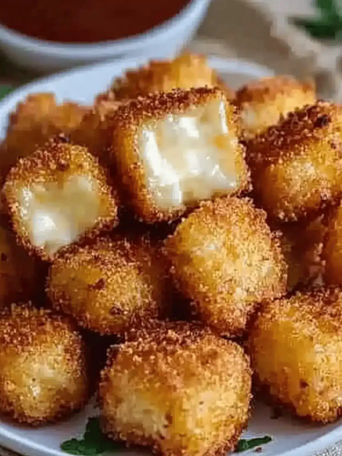 Irresistible Fried Cheese Bites Crunchy, Gooey Perfection 3 Fried Cheese Bites