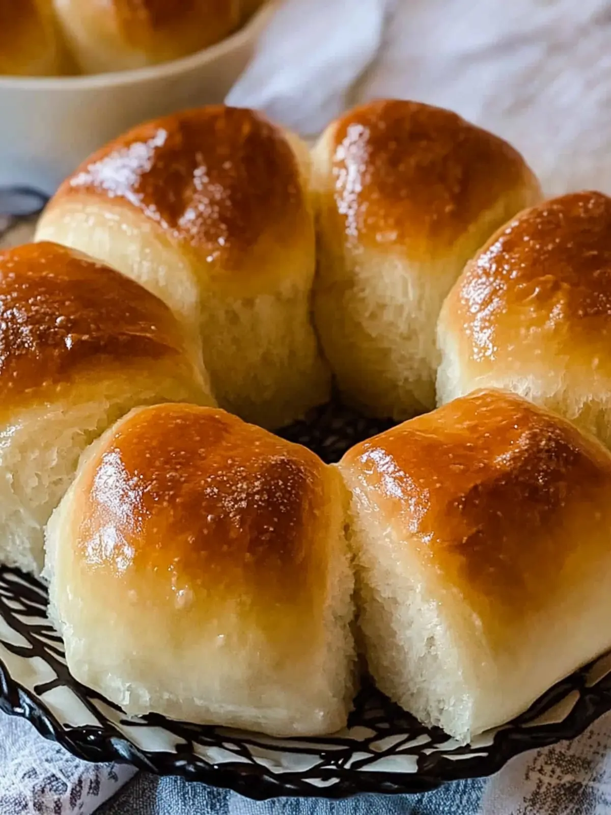 Fluffy Japanese Dinner Rolls: Your New Family Dinner Must-Have 4 Japanese Dinner Rolls