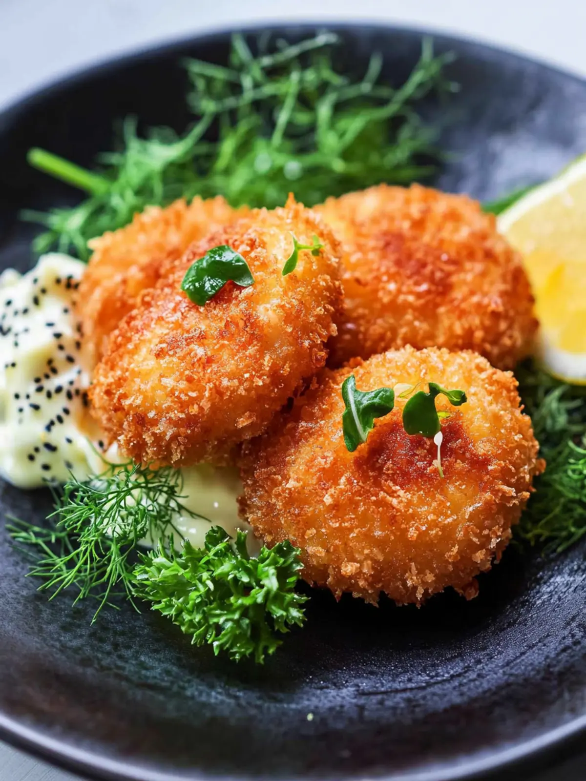 Delicious Crab Cream Croquette: Crispy Comfort in Every Bite 3 Crab Cream Croquette