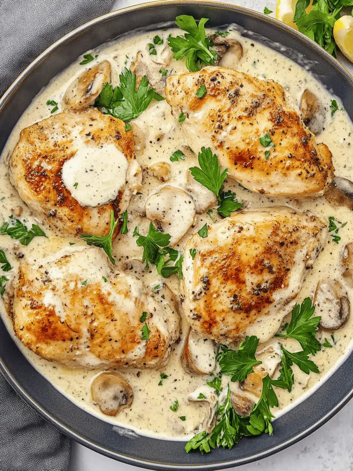 Savory Boursin Chicken: A Creamy Home-Cooked Delight 4 Boursin Chicken