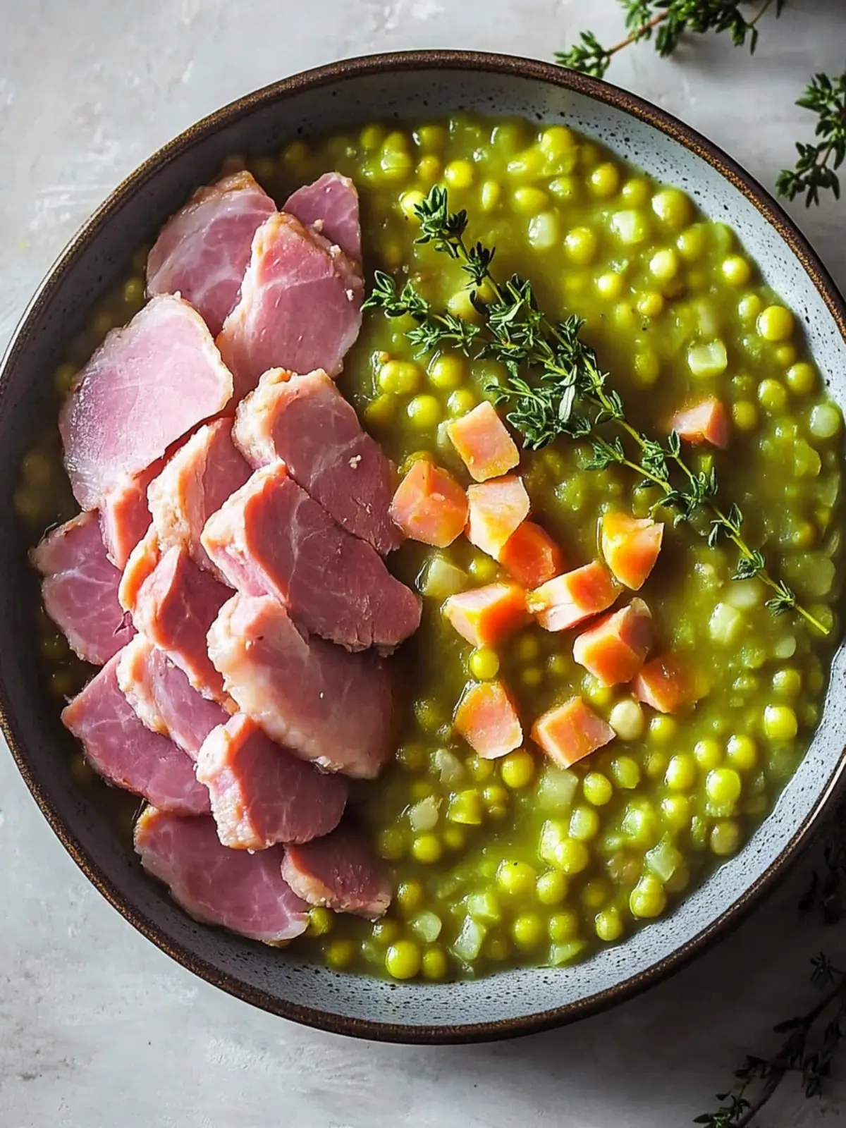 Savory Split Pea Ham Soup for Cozy Comforting Nights 4 Split Pea Ham