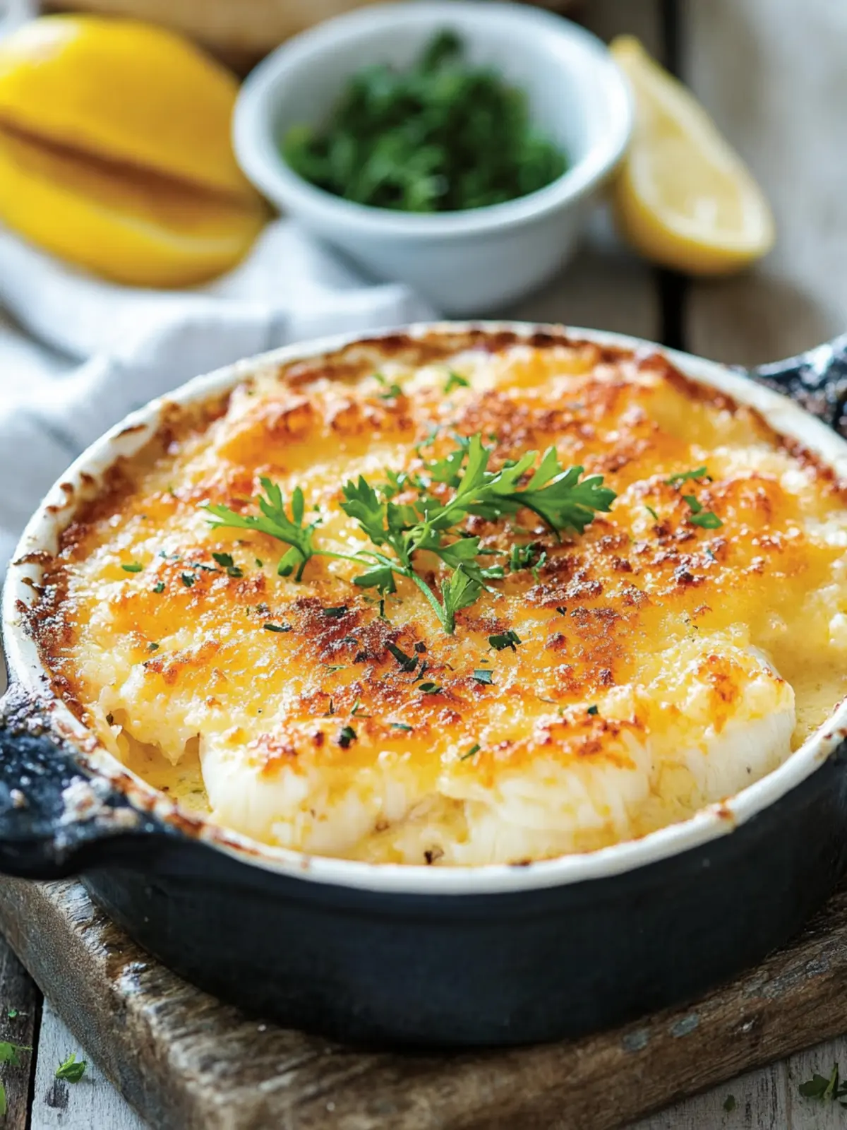 Indulge in Creamy Jumbo Lump Crab Au Gratin Delight 3 Jumbo Lump Crab Au Gratin