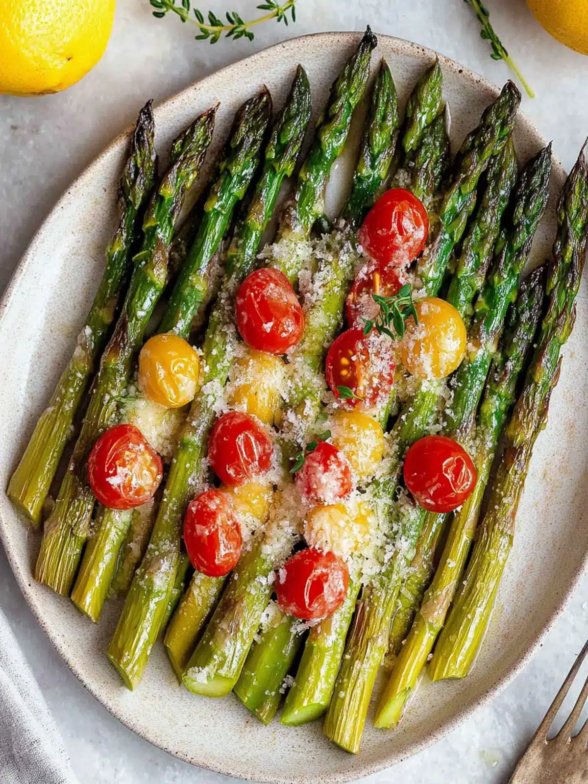 Roasted Asparagus With Parmesan: A Flavorful Twist on Side Dishes 4 Roasted Asparagus With Parmesan