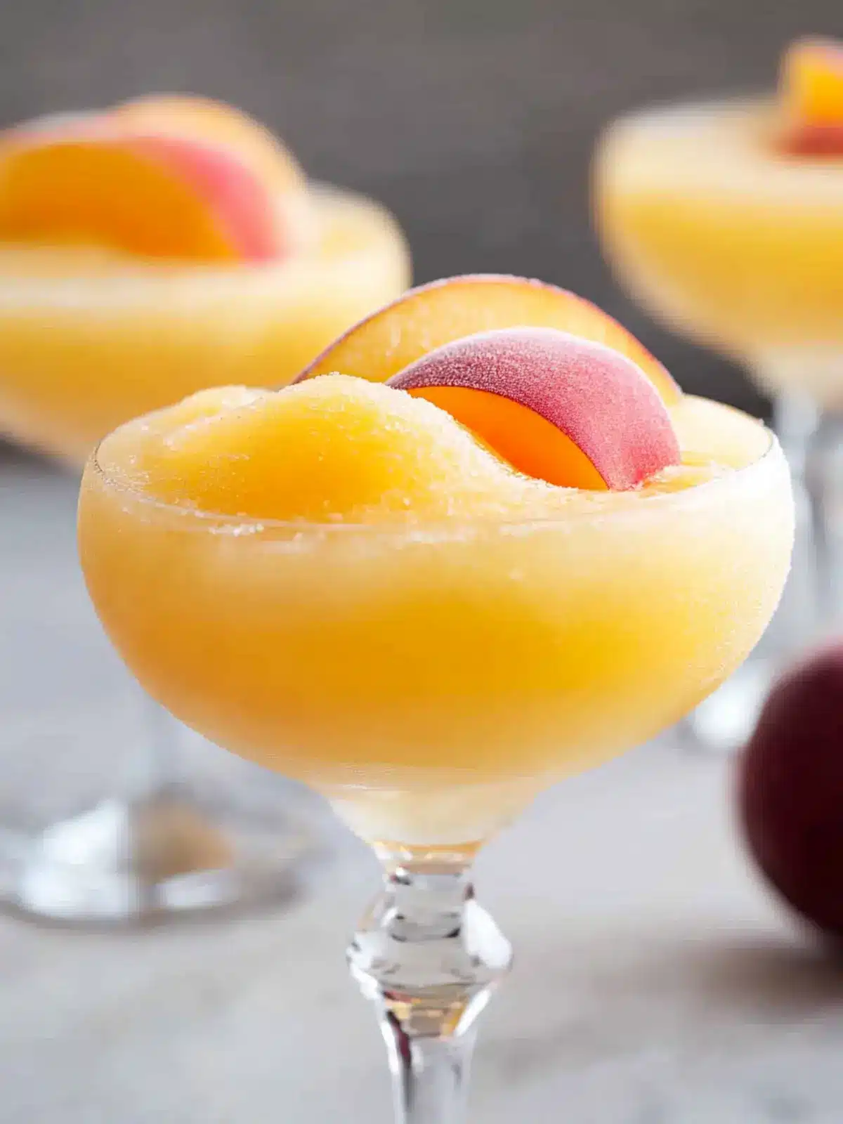 Delightful Frozen Peach Bellini Cocktail for Instant Bliss 3 Frozen Peach Bellini Cocktail