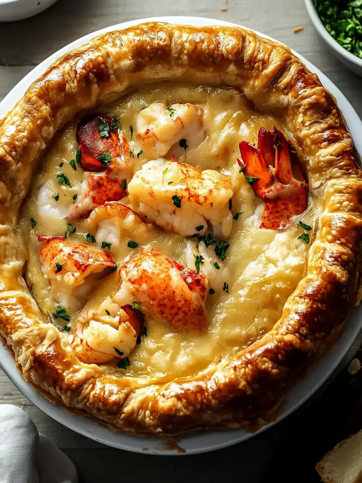 Indulge in Comfort: Decadent Lobster Pot Pie Recipe 2 Lobster Pot Pie