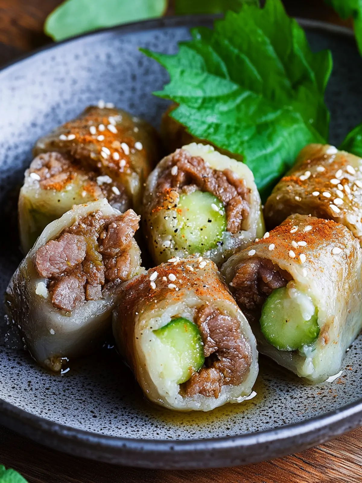 Savory Beef & Leek Rolls: Quick Treat for Your Taste Buds 3 Beef & Leek Rolls