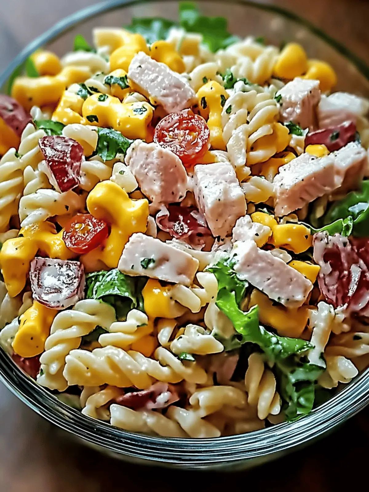 Delicious Club Sandwich Pasta Salad for Easy Meal Prep 4 Club Sandwich Pasta Salad