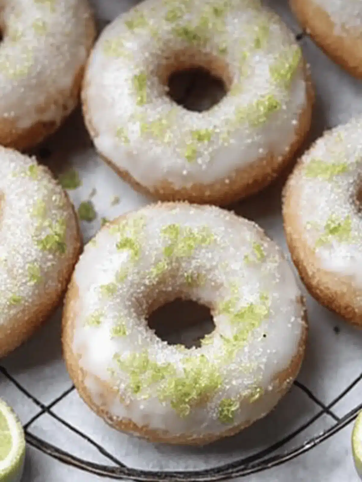 Delicious Key Lime Sourdough Donuts for Sweet Moments 4 Key Lime Sourdough Donuts