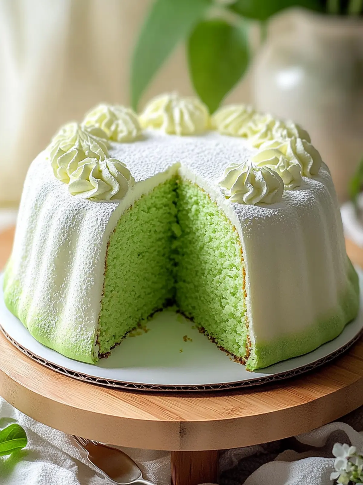 Fluffy Pandan Chiffon Cake: A Slice of Tropical Bliss 4 Pandan Chiffon Cake
